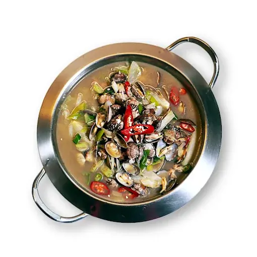 바지락술찜 — 메뉴