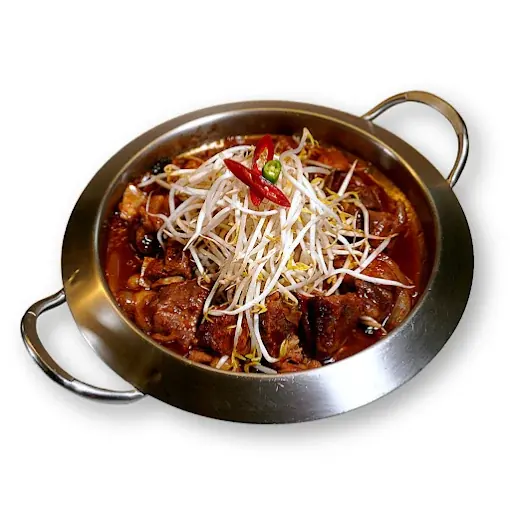 매운돼지갈비찜 — 메뉴